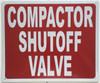 COMPACTOR SIGNS