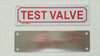 pack of TWO  TEST VALVE