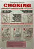 EMERGENCY CARE FOR CHOKING POSTER SIGN