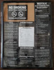 Black Lockable Notice Board Tamperproof Enclosed Display Board for Home Office School
