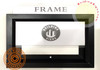 Signage  BLACK Poster Frame 6x9 Inches, snap frame, Outdoor Poster Display Unit