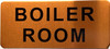 Sign BOILER ROOM