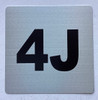 apt number 4J