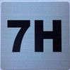 Sign Apartment number 7H