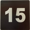 Sign Apartment number 15