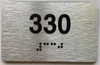 HOTEL DIRECTIONAL SIGN APARTMENT NUMBER 330
