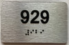 ADA APARTMENT NUMBER 929 SIGN