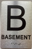 ADA FLOOR B BASEMENT SIGN