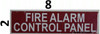 FIRE Alarm Control Panel Sign