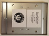 SIGNS ELEVATOR CERTIFICATE FRAME STAINLESS