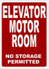 ELEVATOR SIGNS