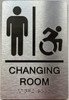 HOTEL DIRECTIONAL SIGN CHANGING ROOM
