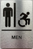 ADA MEN / WOMEN RESTROOM SIGN