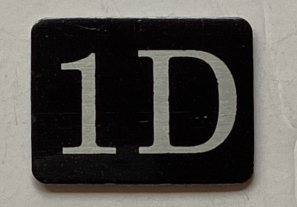 1D Floor Mailbox Number