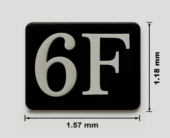 6F Floor Mailbox Number
