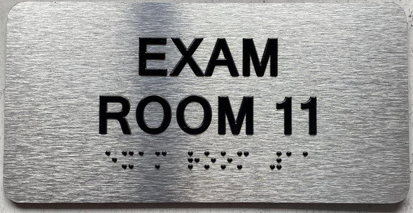 EXAM ROOM SIGNS WITH RAISED LETTERS  THE PARK AVE LINE (EXAM ROOM 11)