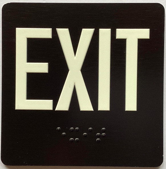 ELEVATOR FLOOR NUMBER THE LEXINGTON AVE LINE (EXIT) SIGN