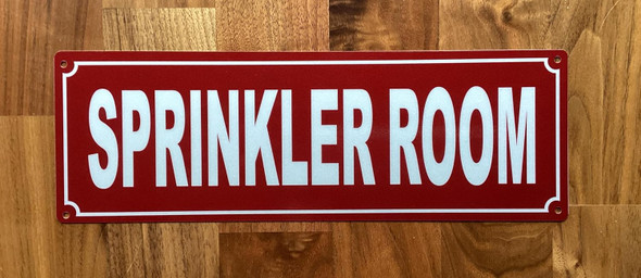 NYC SPRINKLER ROOM SIGN