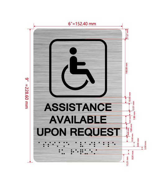 Assistance Available Upon Request Hpd Sign