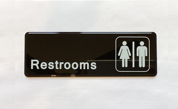 RESTROOM Restaurant Hpd Sign