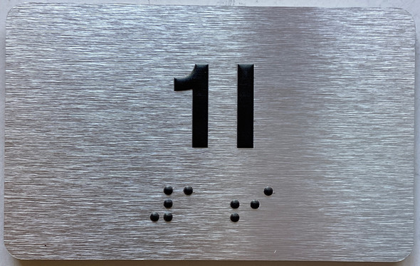 APT# 1I SILVER Sign