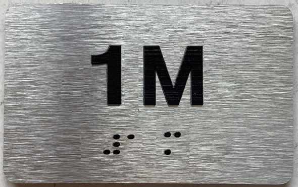 APT# 1M SILVER Sign