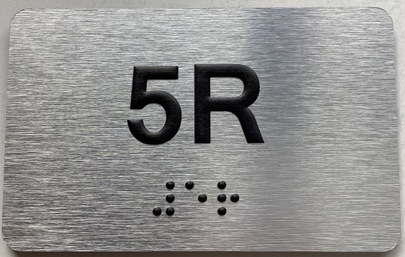 APT# 5R SILVER Sign