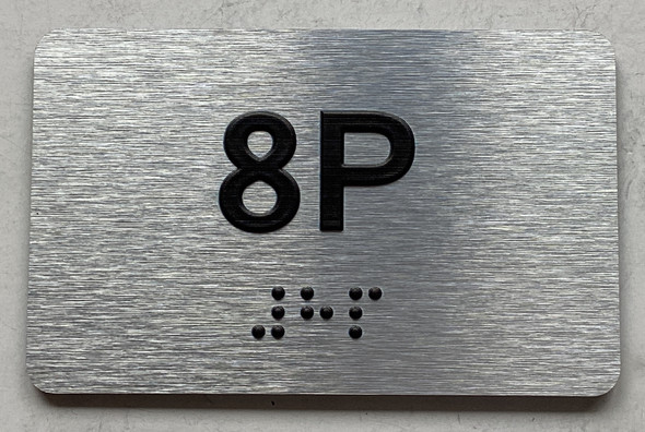 APT# 8P SILVER Sign