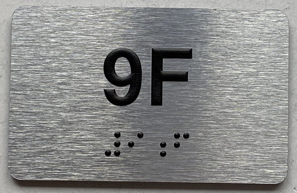 APT# 9F SILVER Sign