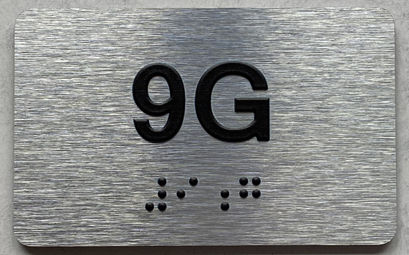 APT# 9G SILVER Sign
