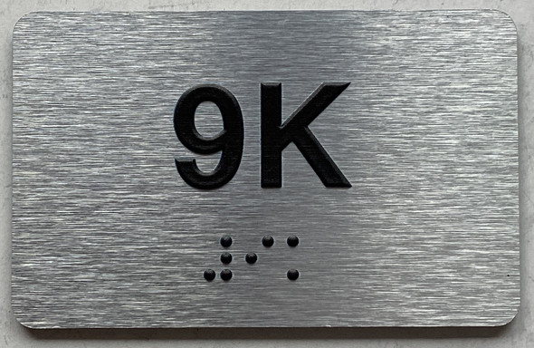APT# 9K SILVER Sign