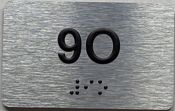 APT# 9O SILVER Sign