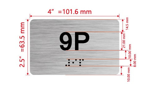 APT# 9Q SILVER Hpd Sign