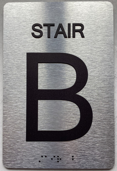 STAIR B Compliance Sign