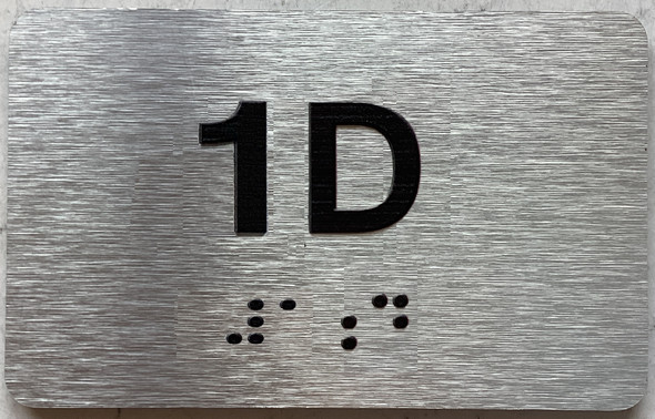 APT# 1D Sign