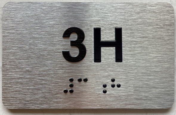 APT# 3H Sign