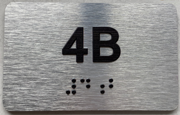 APT# 4B Sign