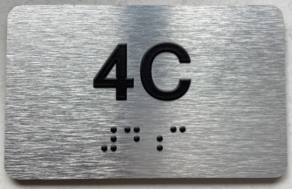 APT# 4C Sign