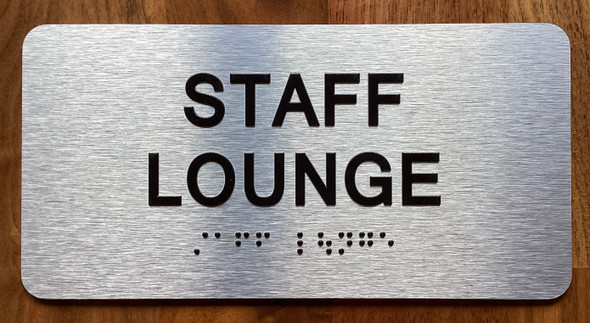 The Staff Lounge Hpd Sign