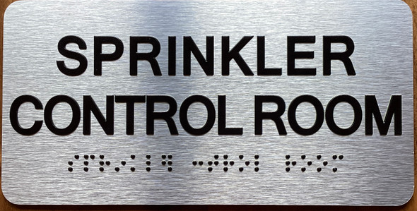 The Sprinkler Control Room Sign