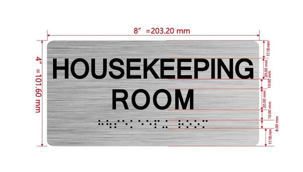The Housekeeping Room Hpd Sign