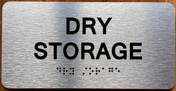 The Dry Storage Sign