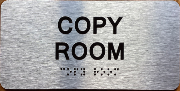 The Copy Room Sign