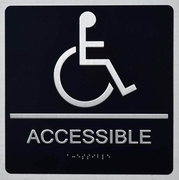 ACCESSIBLE Sign -Tactile Signs Tactile Signs