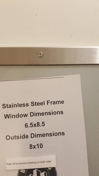 ELEVATOR INSPECTION NOTICE FRAMES