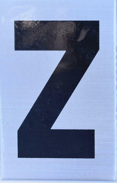 Apartment Number Sign - Letter Z
