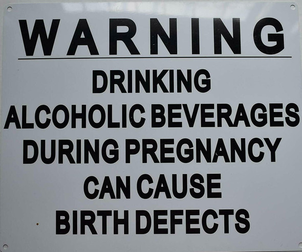 Warning: Drinking Alcoholic Beverages During Pregnancy