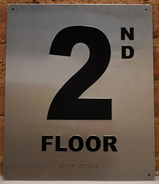 2ND Floor Sign