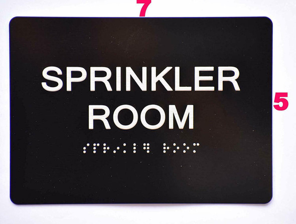 Sign Sprinkler Room