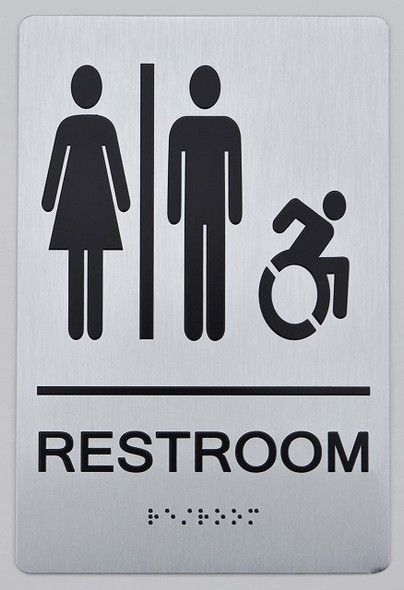 RESTROOM SIGNSs